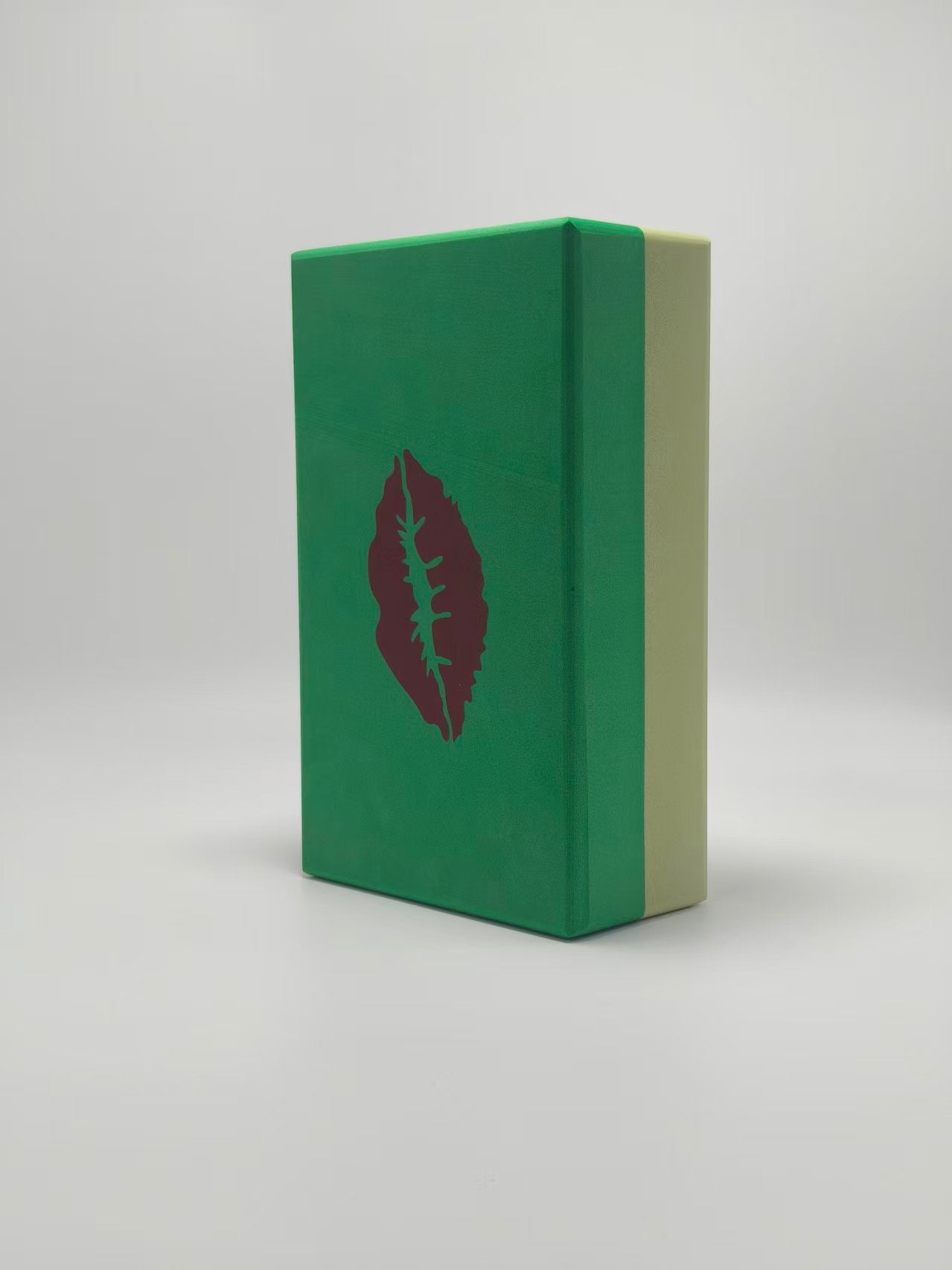 two-tone color with double-sided printed yoga block