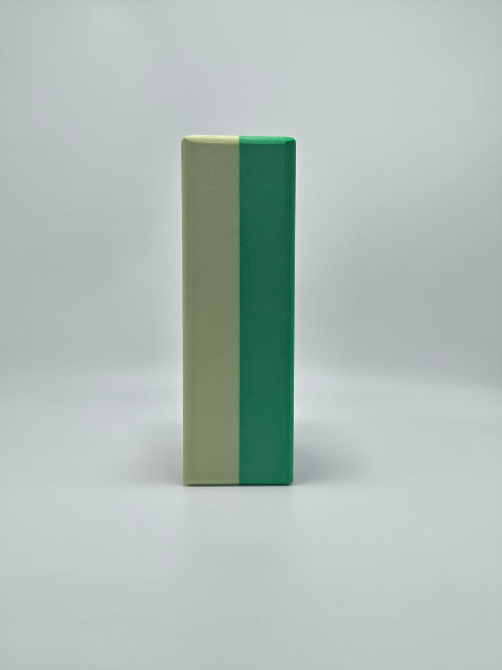 two-tone color with double-sided printed yoga block