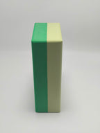two-tone color with double-sided printed yoga block