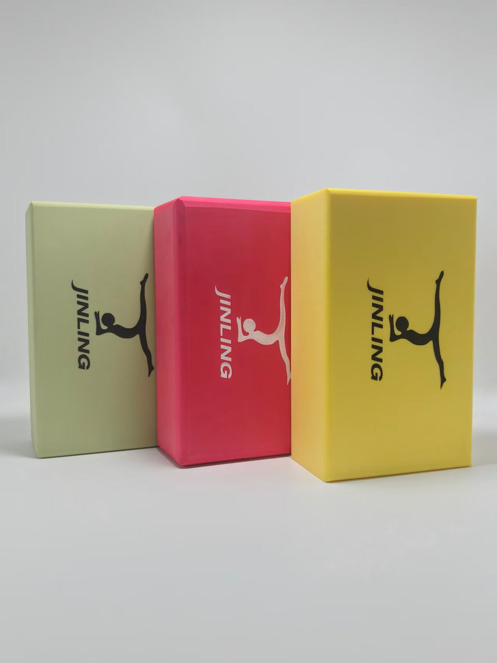 Classic Single color with double-sided printed yoga block