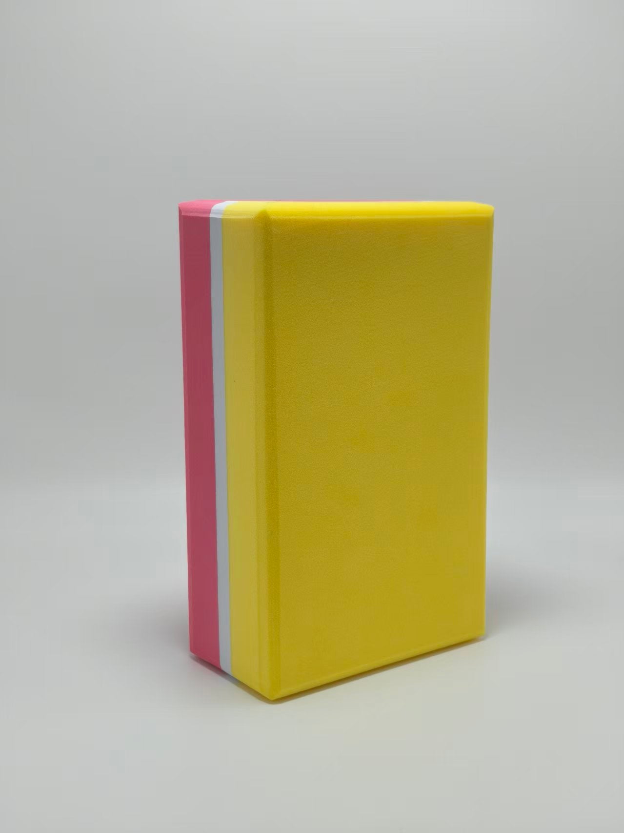 Sandwich cookies with none printed yoga block